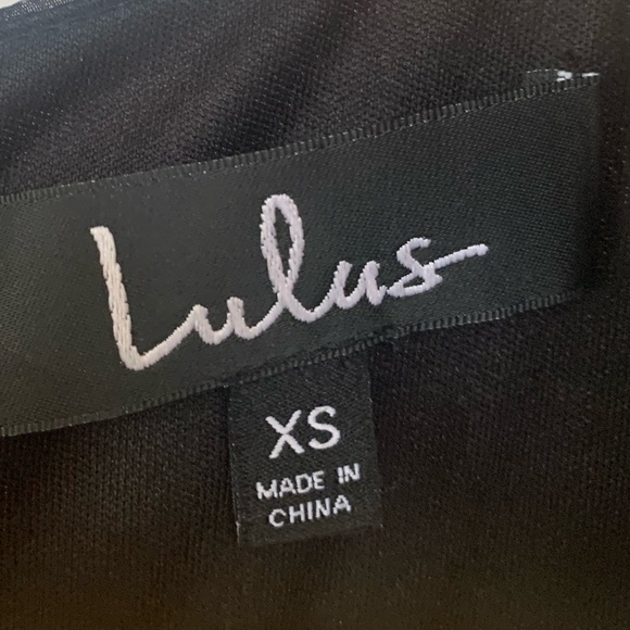 Lulus Wings of Love Black Floral Print Maxi Dress size XS NWT - Picture 5 of 7